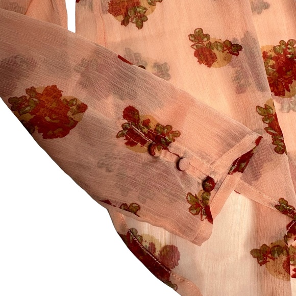 NWOat Free People Patricia Embroidered Blouse xs - Picture 8 of 15